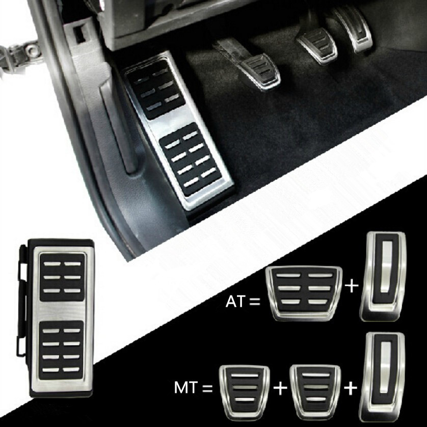 

Car Pedals Cap Foot Rest Cover Accelerator Brake Clutch For VW Golf 7 GTi MK7 Seat Leon Octavia A7 Rapid Audi A3 8V Passat VIII