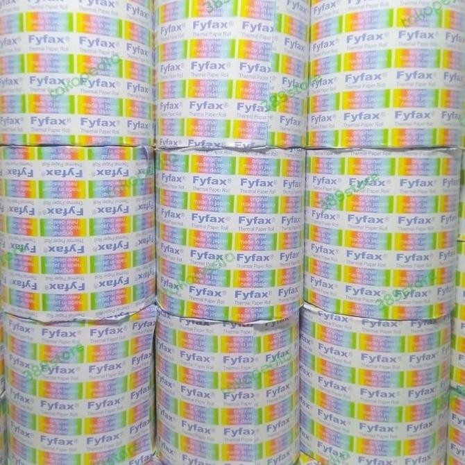

Kertas Kasir Thermal Fyfax 80X80 / Thermal Paper Roll Fyfax 80X80 Original Dan Terpercaya