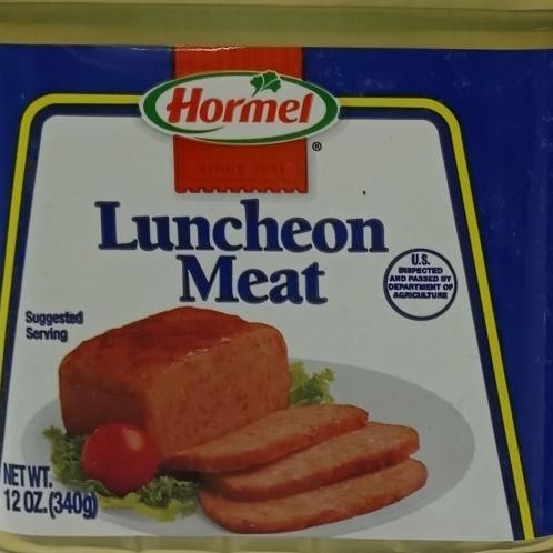 

cusss order] hormel luncheon meat 340gr