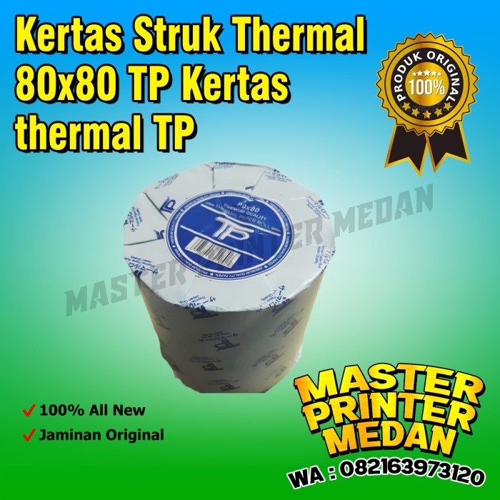 

cusss order] Kertas Struk Thermal 80x80 TP Kertas thermal TP