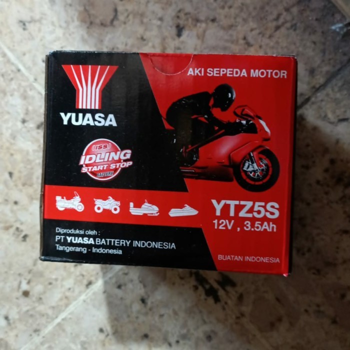 Accu / aki sepeda motor Yuasa YTZ5S