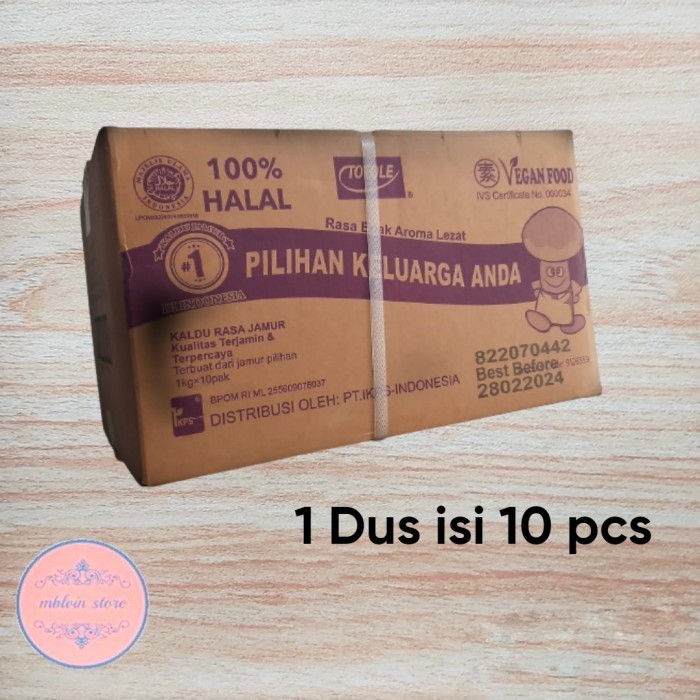 

Totole Kaldu Jamur 1Kg Dus Isi 10 Pcs Terbaru