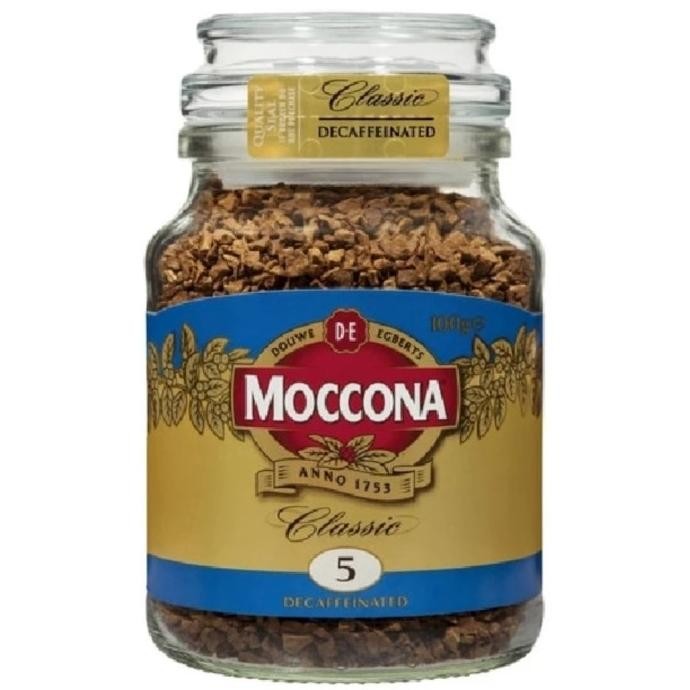 

Moccona Classic Decaffeinated Freeze Dried Instant Coffee Kopi Decaf