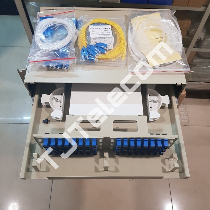 Terlaris Otb 48 Core / Odf Rack 48 Core Sc Lengkap