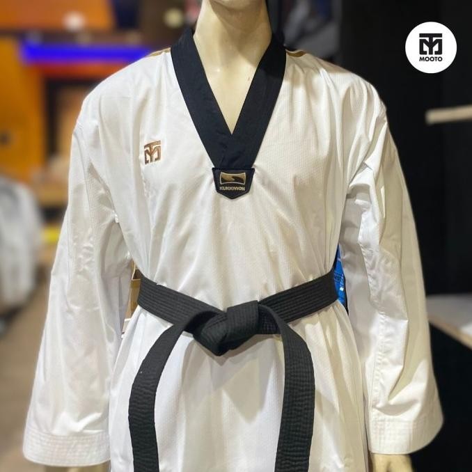 Mooto Pride3 Gold Dobok Taekwondo Beladiri  Ready