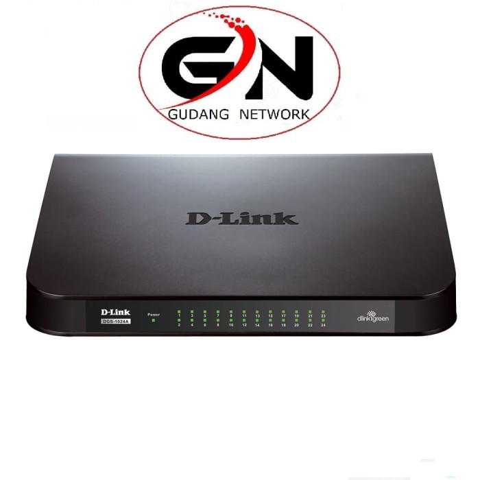 Promo D-Link Dgs-1024A Gigabit Switch 24-Port Dlink Dgs1024A Switch 24 Port