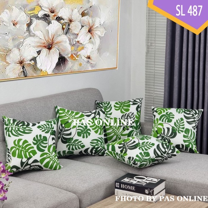 Set Sarung Bantal Sofa 45X45 ( 5 Pcs Sarung )