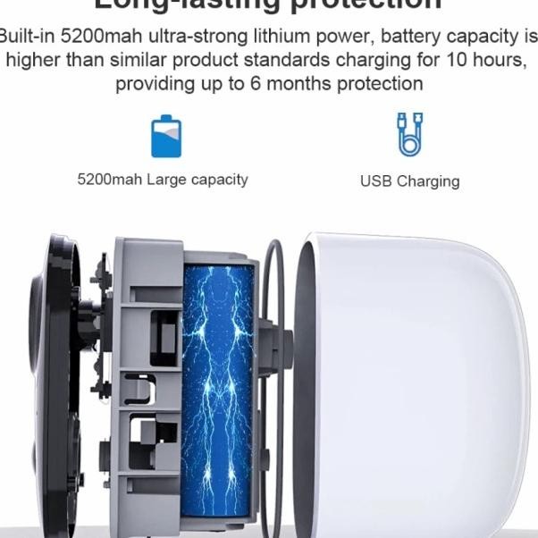 Ip Camera Cctv Portable Baterai Teknobi Cg6 Ai Waterproof Wireless