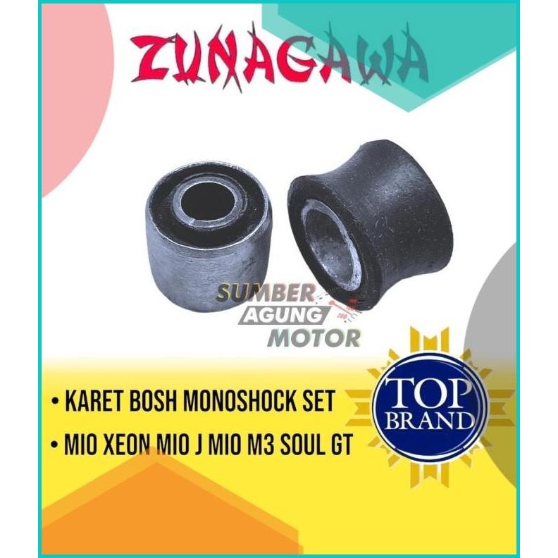 KARET BOSH SHOCK SHOCKBREAKER SET BELAKANG YAMAHA MIO XEON MIO J MIO