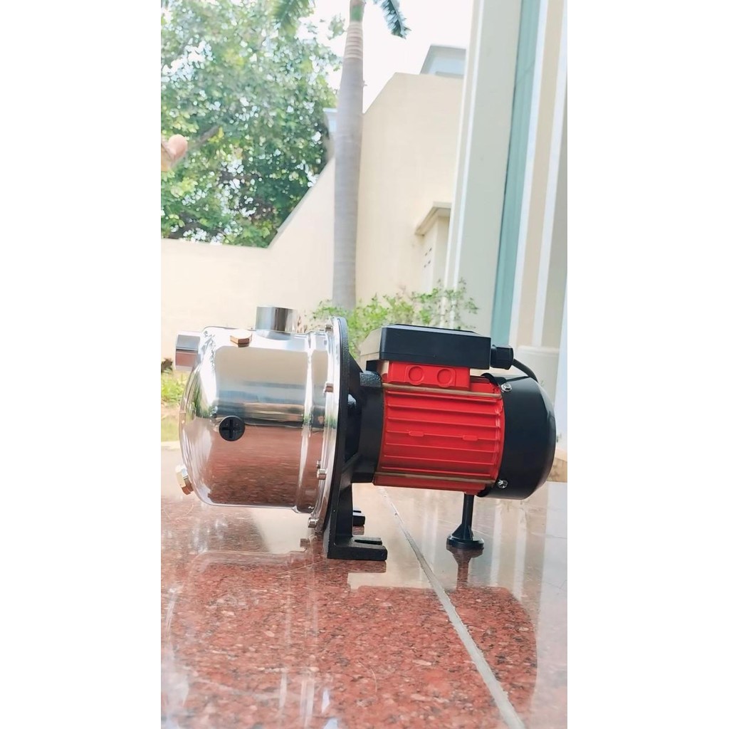 Mesin Pompa Air Semi Jet / Pompa Jet Pump Stainless Steel Sumur Dalam  Ready