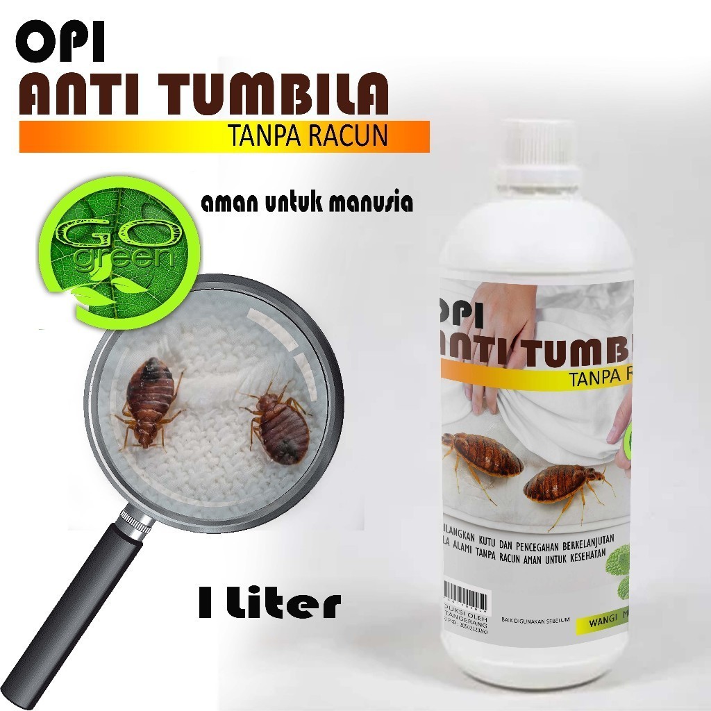 5 Liter dan 1 liter OPI spray anti tumila tungau kutu kasur organik tanpa racun 5D42