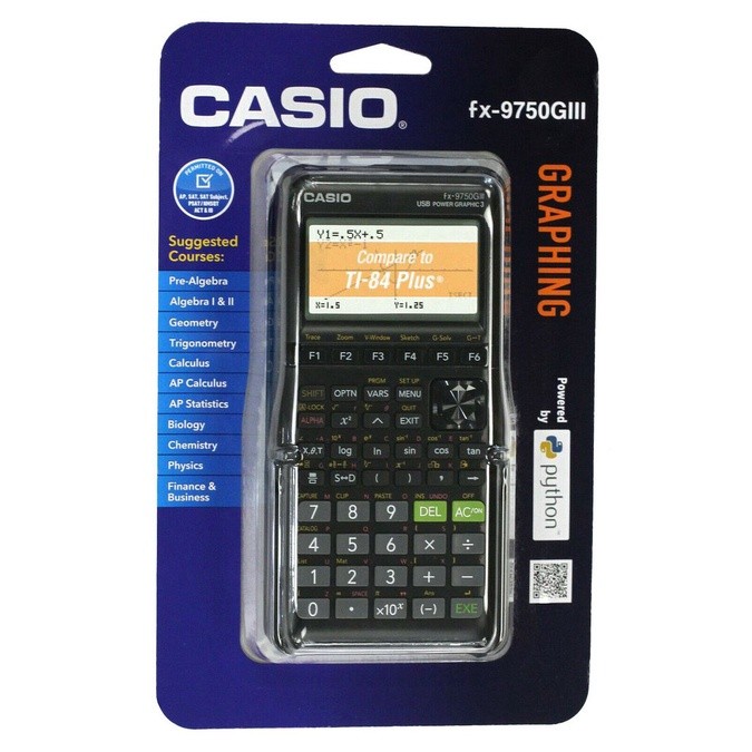 

Casio fx-9750GIII USB Power Graphic 3 (Hitam) - Kalkulator Grafis |Kp9TOte1|