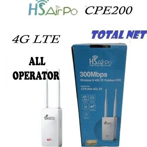 HSAIRPO AirPo CPE200 Modem OUTDOOR 4G LTE PLUS WIRELESS 2.4ghz 300Mbps
