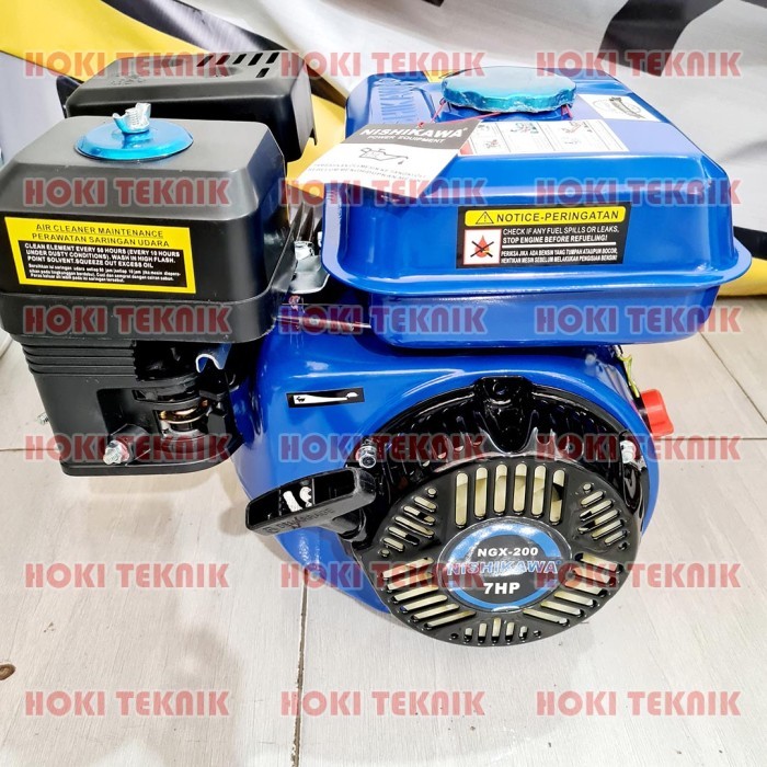 Cuci Gudang Mesin Engine 7Hp Nishikawa Ngx200 Mesin Penggerak Bensin Gx200 7 Hp