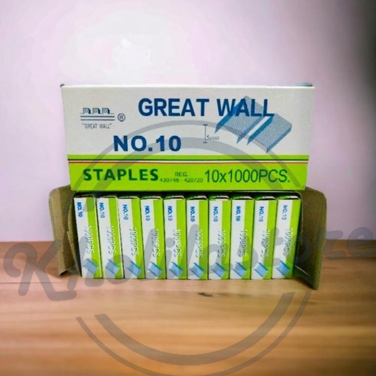 

Viral (1 Pack) Isi Stapler Refill Staples Great Wall No. 10 Viral