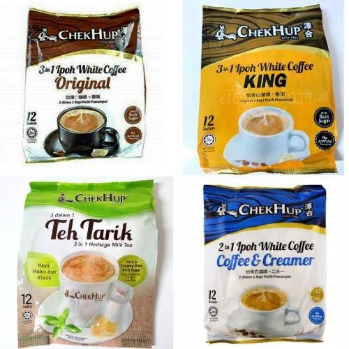 

Terbaru Chekhup Ipoh White Coffe Cocoa Teh Tarik