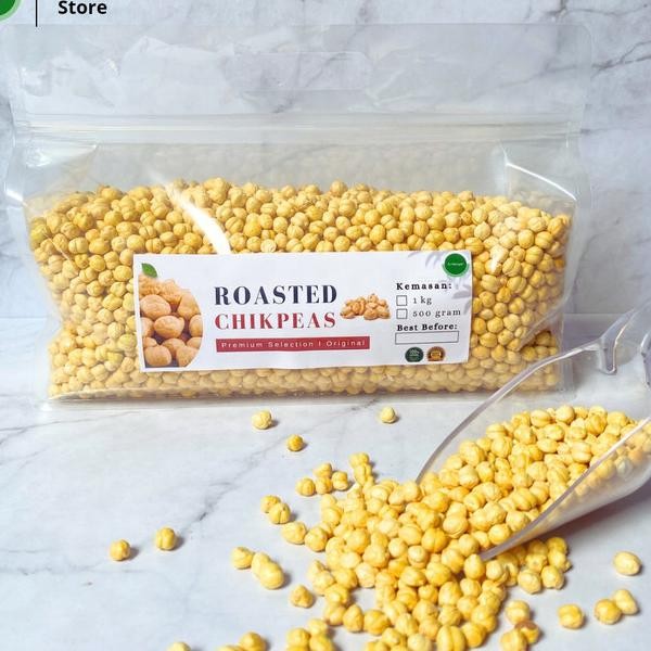 

Kacang Arab 1Kg Panggang Chipeas Roasted Oleh Oleh Haji Umroh