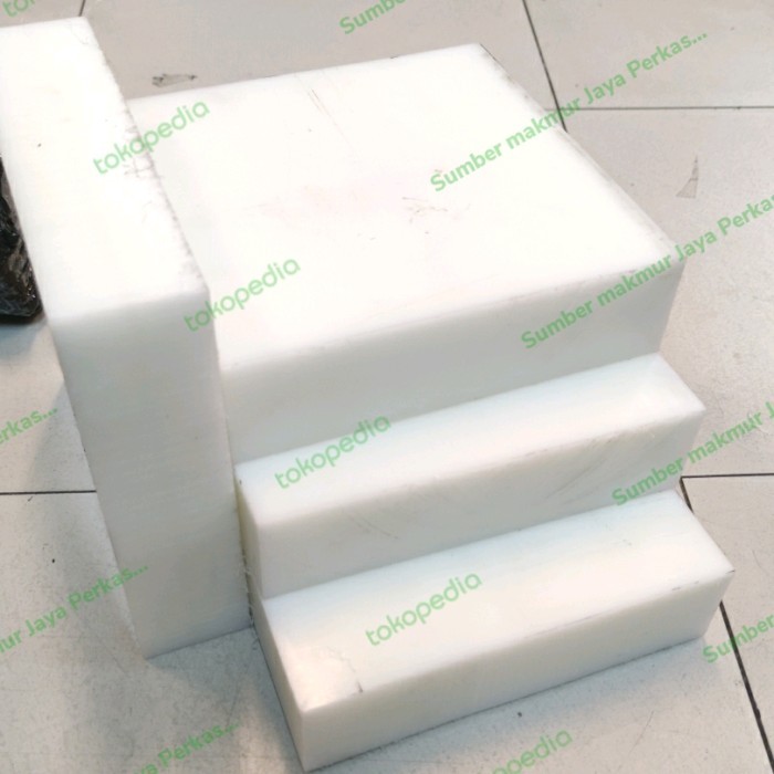 

Nylon PE Sheet Putih 30mm x 8cm x 20cm ( PE Lembaran Putih )