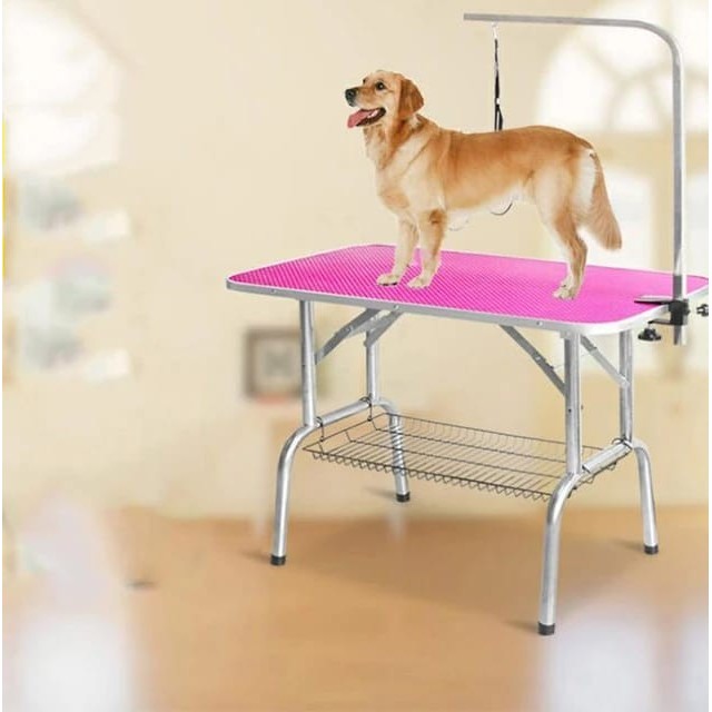 Meja Grooming Anjing Kucing Pet Grooming Table MDF