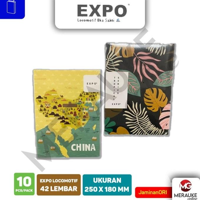 

Sale Buku Tulis Boxy Expo Locomotif 42 Lembar (1 Pack Isi 10 Buku)