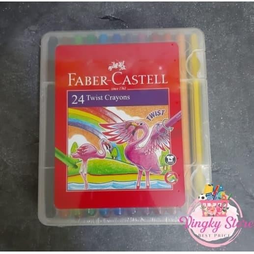 

Twist Crayon / Crayon Putar Faber Castell 24 Warna