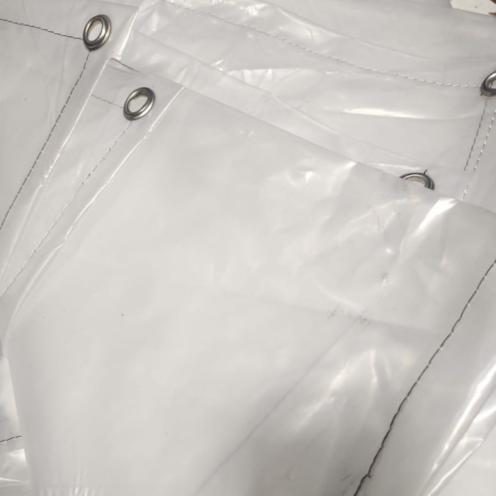 

plastik bening lembaran plastik transparan buat tenda ampar ukuran 4x5