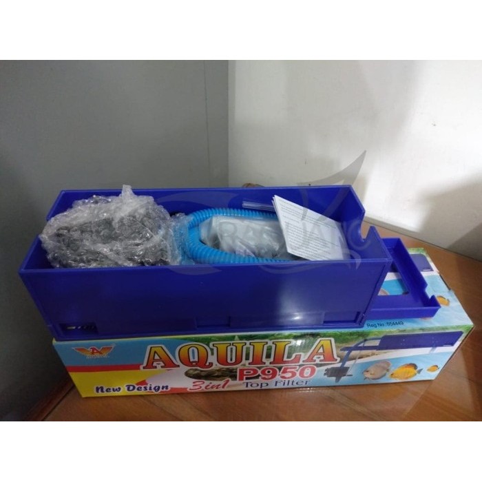 Aquila P950 3In1 Top Filter Pompa Air Celup Filter Aquarium Diskon