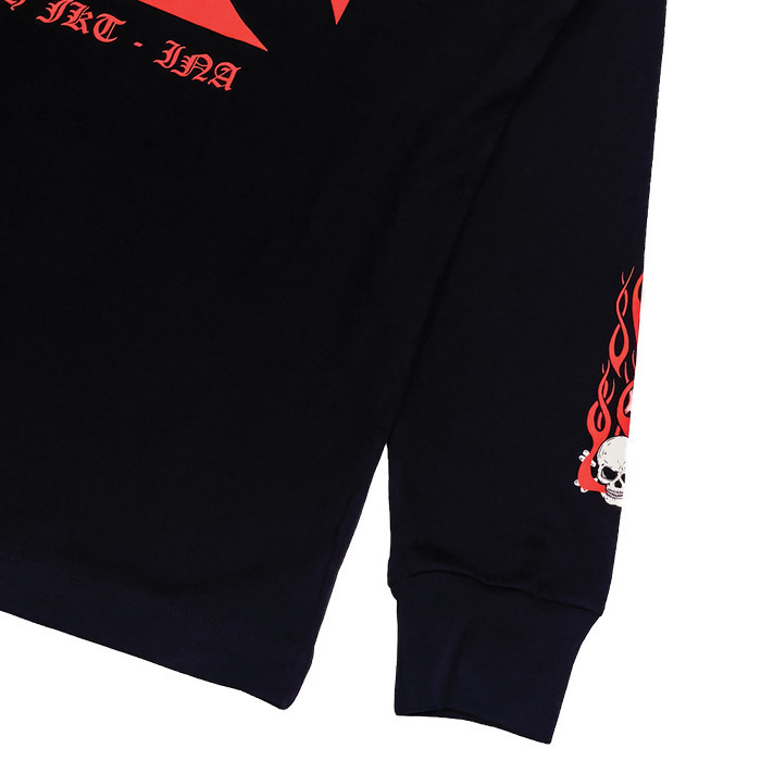 Kaos Lengan Panjang "Elders Company - West Chopper" Black Terlaris