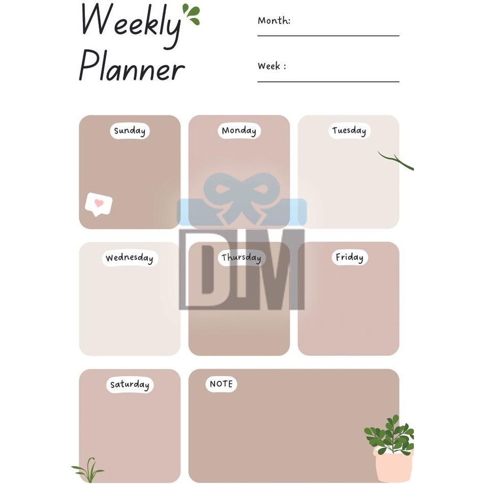 

Sale Planner Magnet Jumbo Size A3 Sticky Notes Memo Tempel Magnet Murah Ja