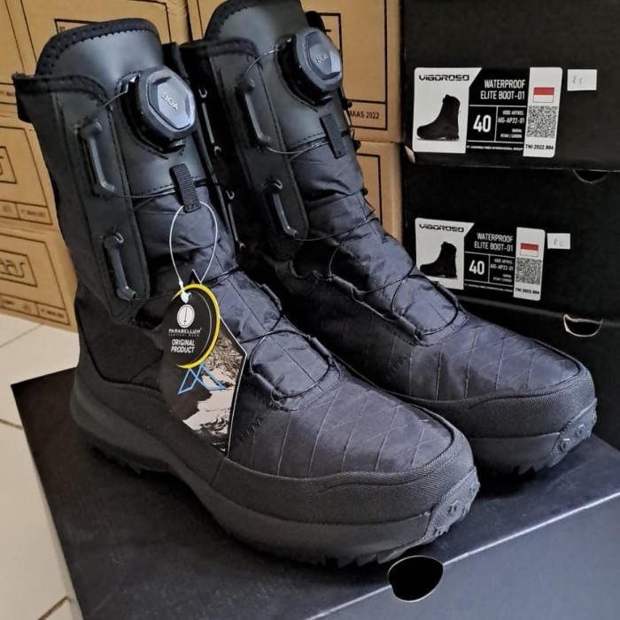 Sepatu Pdl Boa Parabellum Slick Xpac Waterproof Original Terbaru