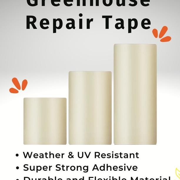 

Lakban Plastik Uv Greenhouse Repair Tape 20Cmx10M
