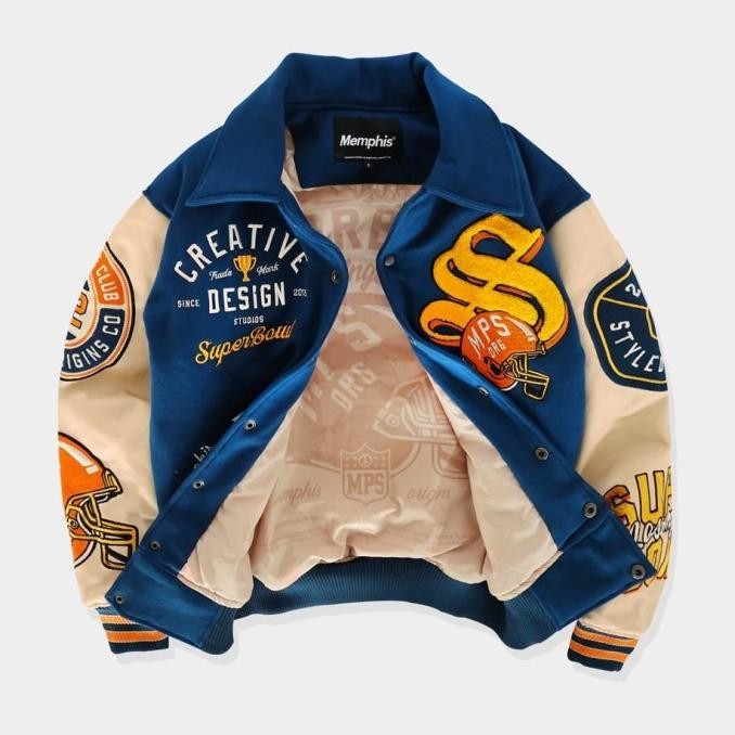 Memphis Origins - Varsity Jacket Superbowl (Limited Edition) Tersedia