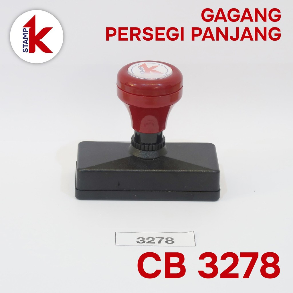 

Gagang Stempel Flash / Warna 3278 CB3278 CB 3278 Persegi Panjang 3278