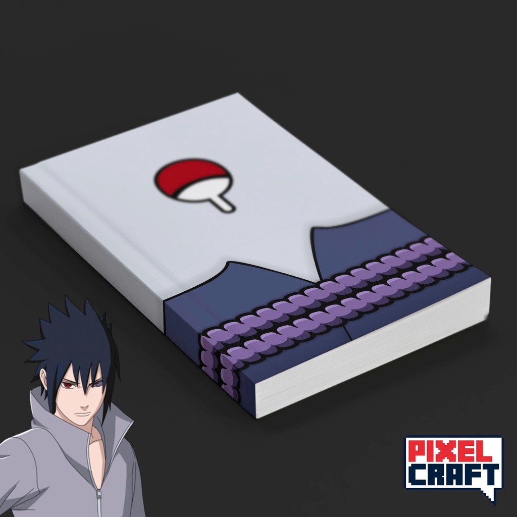 

Pocket Note Anime Naruto Softcover A6 Motif Uchiha Sasuke