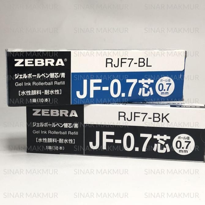 

TERMURAH - Refill / Isi Pulpen Sarasa 0.7 ZEBRA JF-0.7 (PAK)
