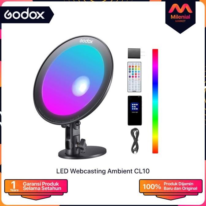 TERLARIS - Godox CL10 CL 10 LED Webcasting Ambient Light