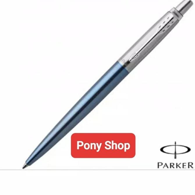 

TERMURAH - Pulpen Parker Jotter Waterloo Blue Gratis Grafir Ukir Nama