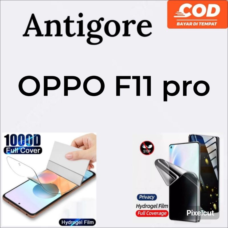 antigores hydrogel oppo f11 pro