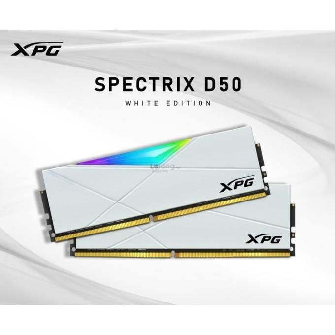 Ram ADATA DDR4 RGB XPG SPECTRIX D50 16GB (2x8) 3200Mhz - DDR4 3200 16G