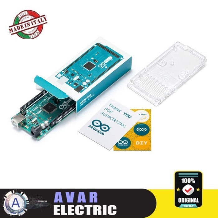 Terlaris Arduino Mega 2560 R3 Original Rev 3 Ori Asli Official Made In Italy