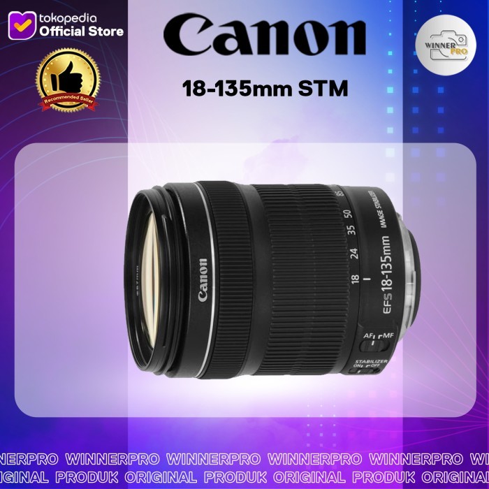 Lensa Canon 18-135mm STM