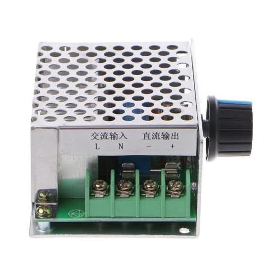 Super Best Dc Motor Speed Controller Input Ac 220V To Dc 10-210V High Voltage Adjustable Regulator P