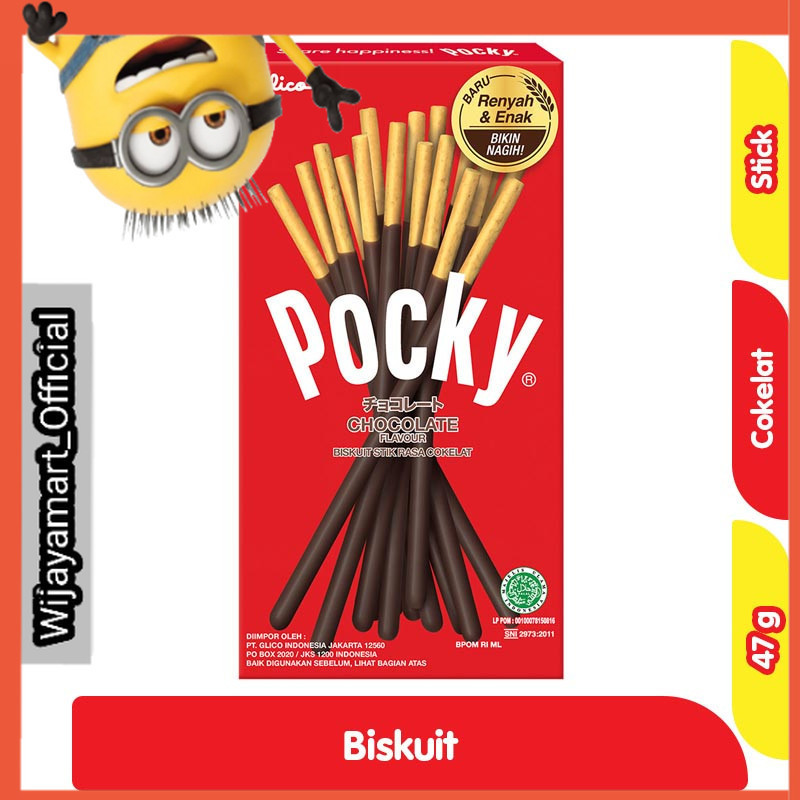 

Pocky Biskuit Stik Cokelat 47 g