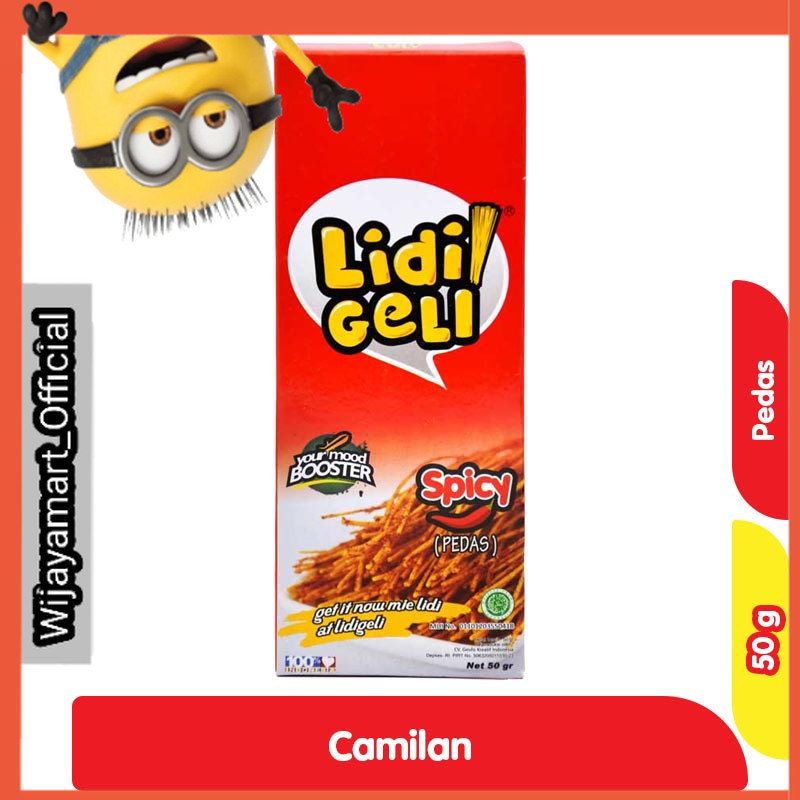

Lidi Geli Pedas 50 g