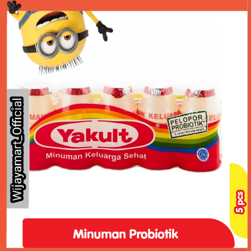 

Yakult Minuman Probiotik 5 pcs