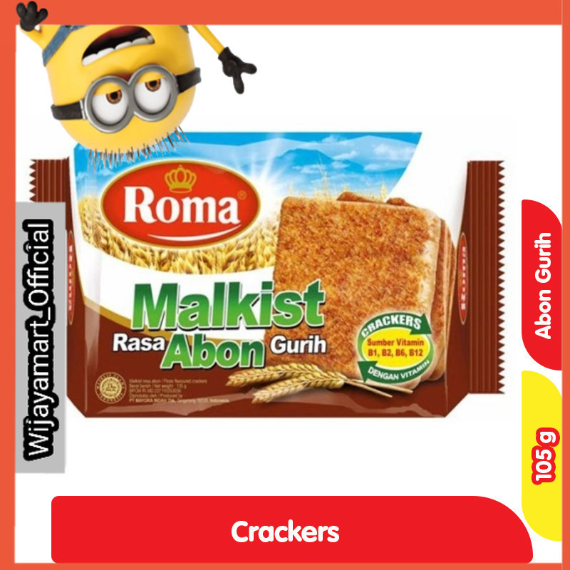 

Roma Malkist Abon Crackers 105 g