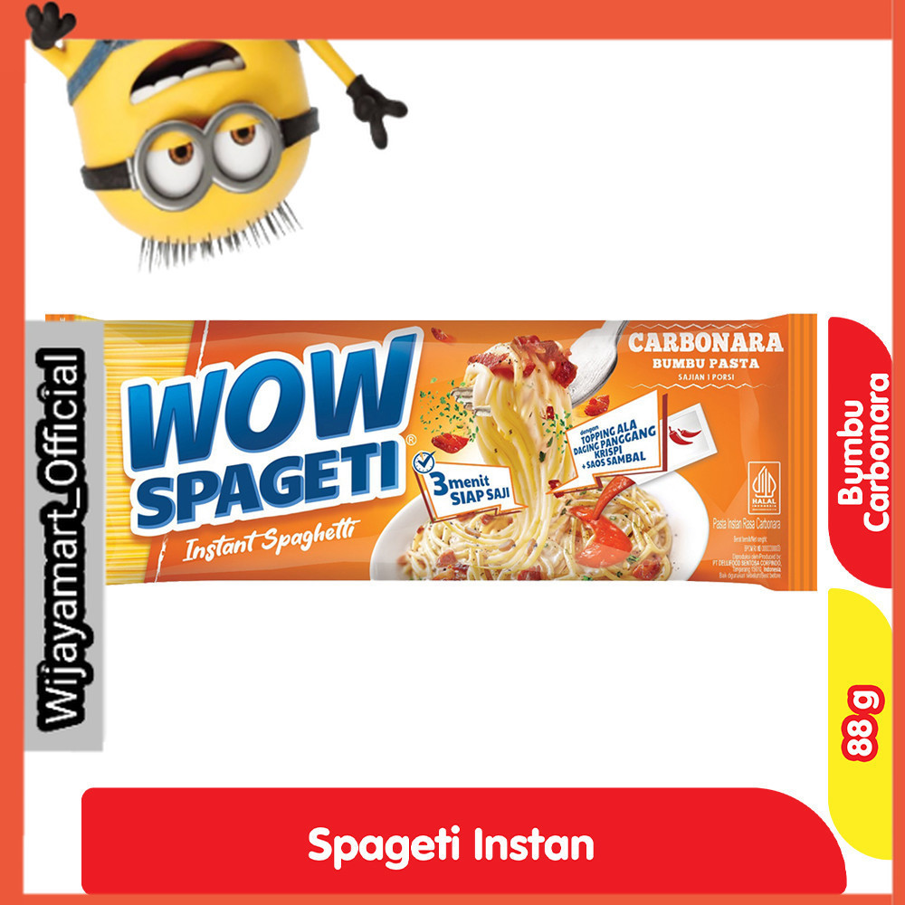 

Wow Spageti Instan Carbonara 88 g