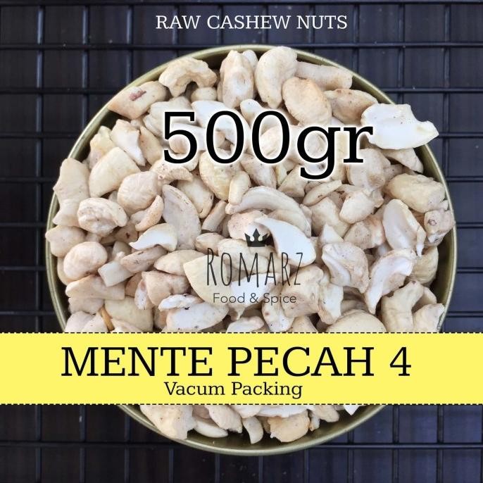 

terbaru mente pecah 4 500gr / mede pecah 500gr / kacang mente pecah 500gr