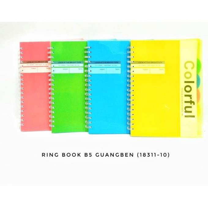 

Sale Buku Tulis B5 Ring Book Buku Spiral Index Notepad Buku Notebook