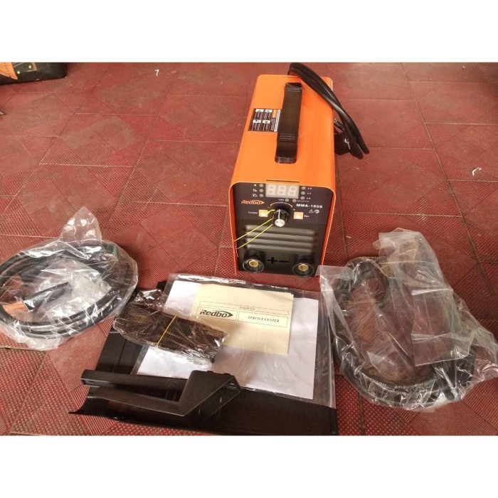 PROMO TRAVO LAS INVERTER REDBO ORANGE MMA 160 MESIN LAS REDBO 160A